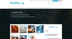 Desktop Screenshot of muehlhan.com